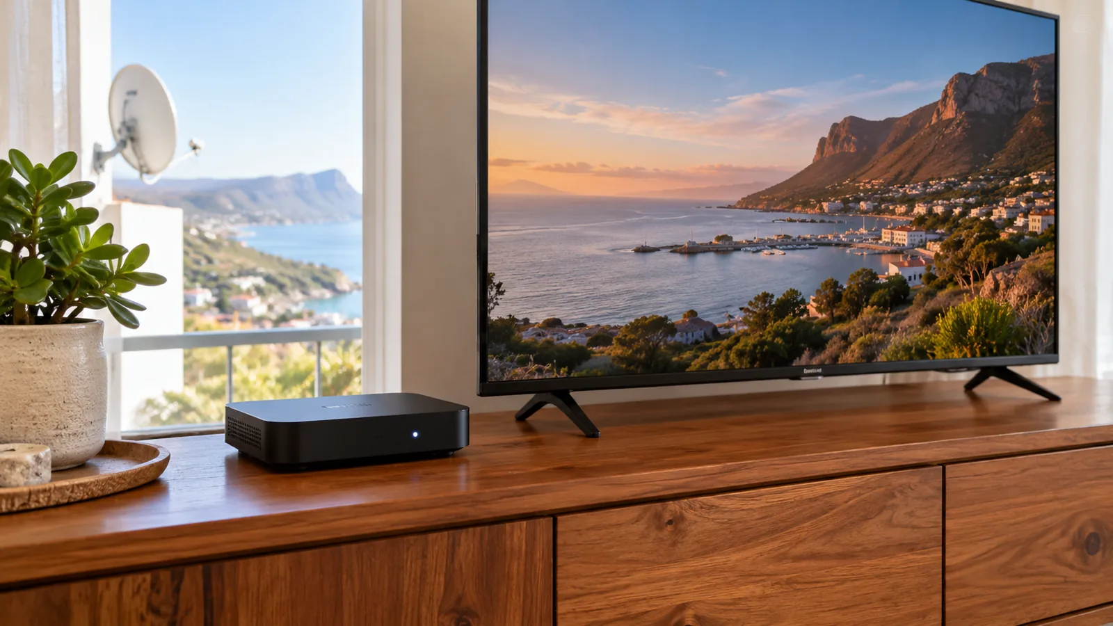 DStv Streama Price in Simon's Town: Easy Buyer Guide 1 Streaming box beside a smart TV in Simon's Town, showing the DStv Streama price setup